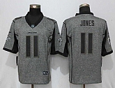 Nike Atlanta Falcons #11 Julio Jones Gray Gridiron Gray Limited Stitched Jersey,baseball caps,new era cap wholesale,wholesale hats